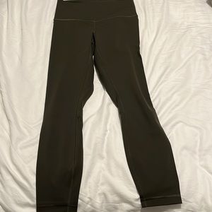 lululemon athletica Dark Olive Leggings